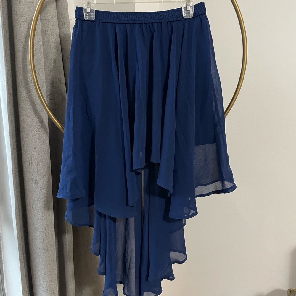 High-low skirt